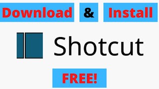 free for ios instal Shotcut 23.11.29